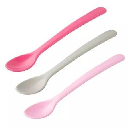 Canpol babies Jídelní sada lžičky 3ks holka