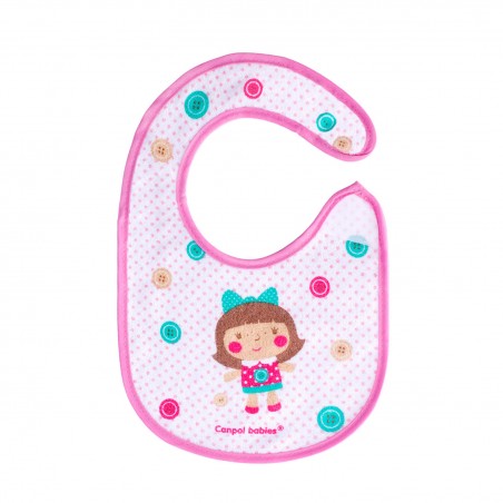 Canpol babies Bryndák froté 1ks TOYS růžový, modrý                  